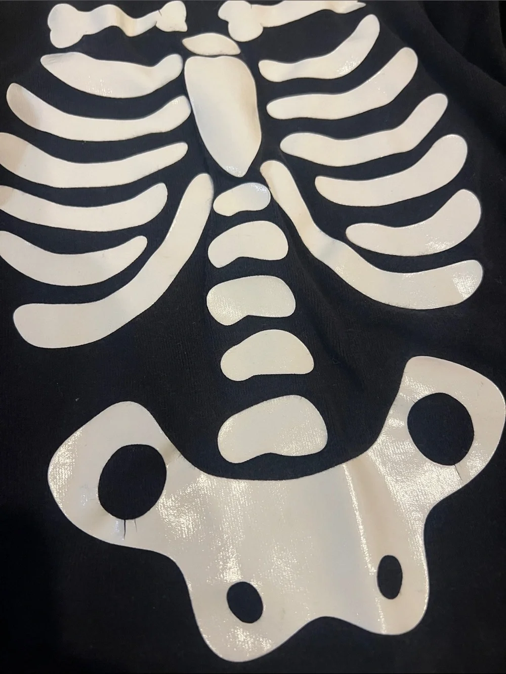 The Children’s Place “PJ Place” Halloween Skeleton Glow in the Dark Pajamas, 5T